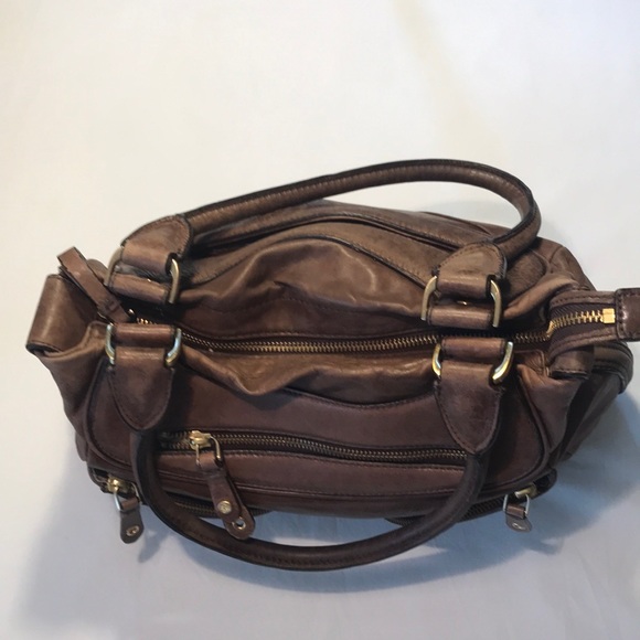 Cole Haan Handbags - COLE HAAN Vintage Distressed Leather Bag